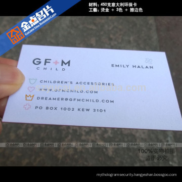 Letterpress printed paper luxury online order business cards printer